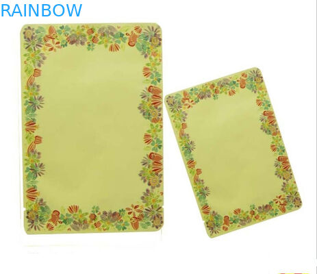 Bolso de empaquetado sellado lado de encargo de la muestra cosmética del negro tres para la crema