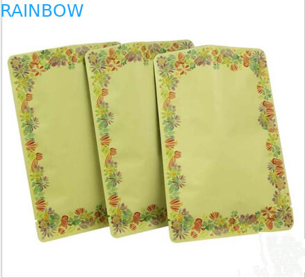 Bolso de empaquetado sellado lado de encargo de la muestra cosmética del negro tres para la crema