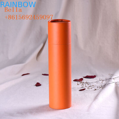 Embalaje de caja de papel hecha a mano de colores de espesor de 350 g con forma redonda