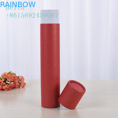 Envases de cajas de papel pro medio ambiente, envases de cajas de regalo de cilindros de cartón