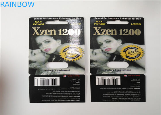 empaquetado de la tarjeta de la ampolla de EXtacy del hardsteel