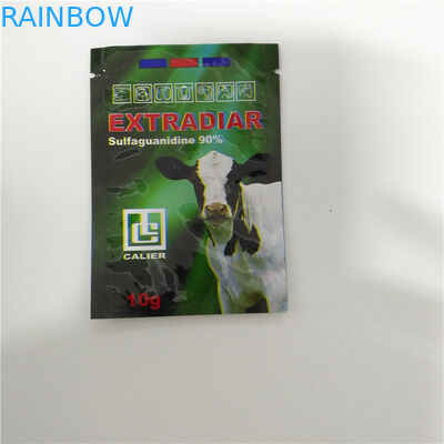 Bolsa superior del alimento para animales de la cremallera