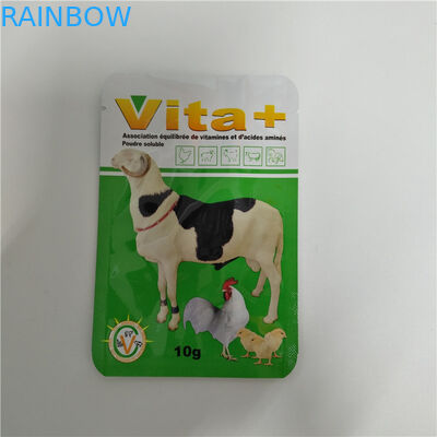 Bolsa superior del alimento para animales de la cremallera