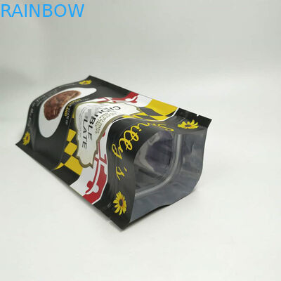 Levántese el bolso del bocado que empaqueta la esquina redonda del sello lateral tres con la cremallera