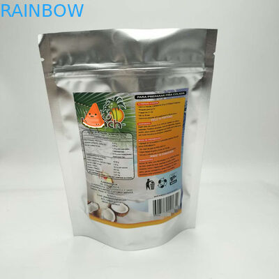 Las bolsas plásticas modificadas para requisitos particulares del tamaño que empaquetan, se levantan el bolso del papel de aluminio