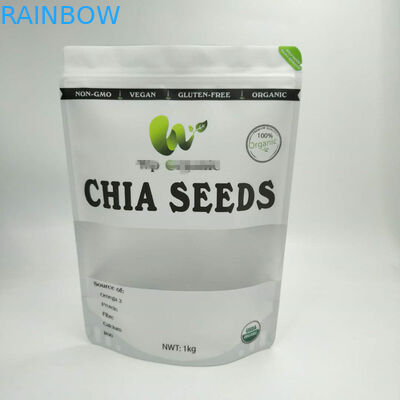 Las bolsas plásticas modificadas para requisitos particulares del tamaño que empaquetan, se levantan el bolso del papel de aluminio