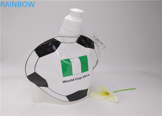 Empaquetado transparente de la bolsa del canalón de la impresión de encargo