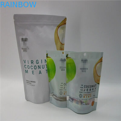 Bolsas plásticas de la ventana transparente que empaquetan para la bolsita del azúcar del coco