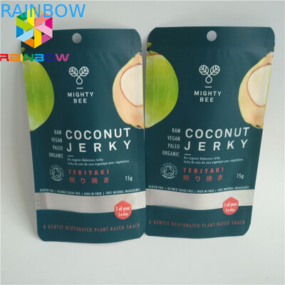 Categoría alimenticia de empaquetado laminada hoja del bolso del bocado grueso de 100 - 150 micrones