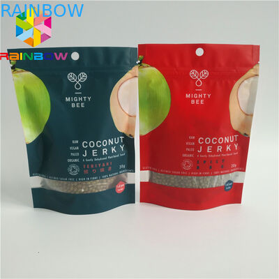 Categoría alimenticia de empaquetado laminada hoja del bolso del bocado grueso de 100 - 150 micrones