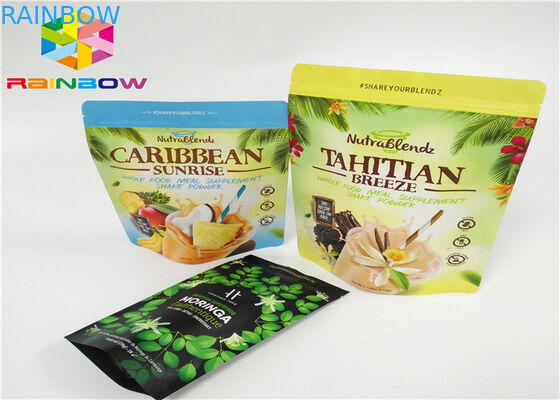 El embalaje del bolso de polvo de la proteína/el polvo puro de la proteína del papel de aluminio que empaqueta Pags/se levanta bolsos Ziplock