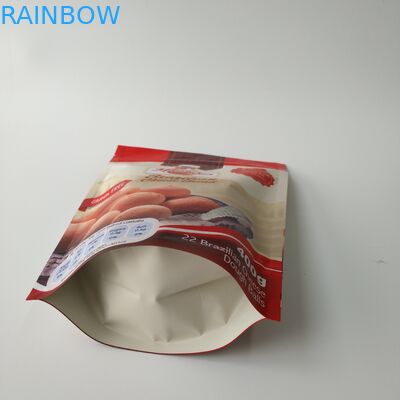 El bolso que empaquetaba, aduana del bocado del anacardo imprimió bolsos del papel de aluminio tamaño de 250 gramos