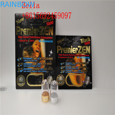 Empaquetado de la tarjeta de la ampolla de la píldora del sexo de Hardsteel EXtacy