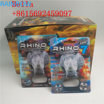 Empaquetado de la tarjeta de la ampolla de las etiquetas privadas