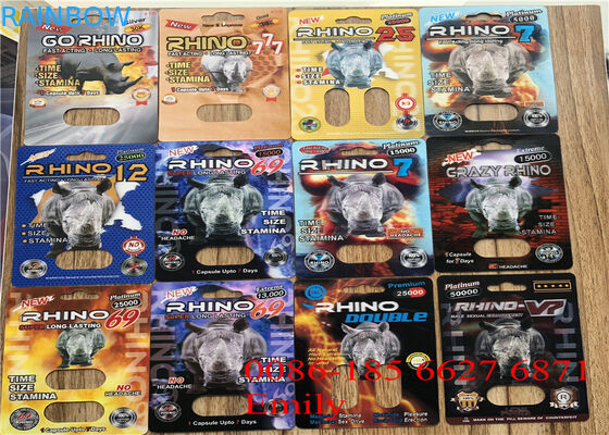 Paquete de ampolla rojo de Goldreallas que empaqueta el sellado caliente para industrial farmacéutico