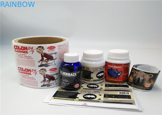 Etiquetas impermeables de la manga del encogimiento del ANIMAL DOMÉSTICO/PVC