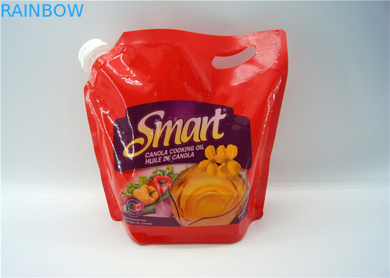 Bolso líquido transparente del canalón para la bebida/el empaquetado de la bebida de la energía