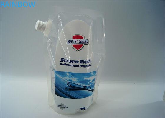 Bolso líquido transparente del canalón para la bebida/el empaquetado de la bebida de la energía