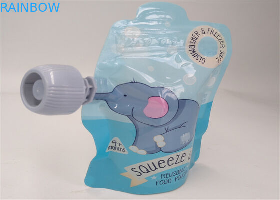 Bolso líquido transparente del canalón para la bebida/el empaquetado de la bebida de la energía