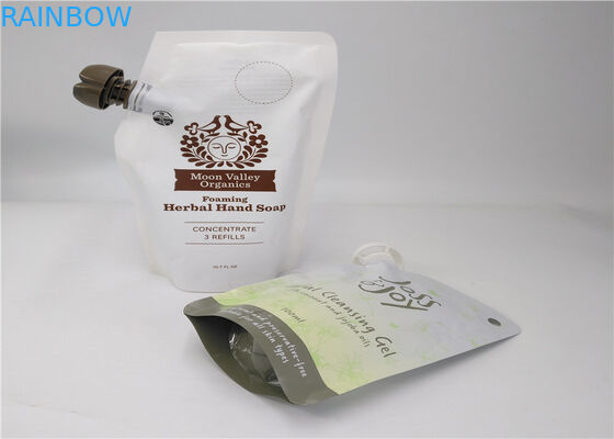 Bolso líquido transparente del canalón para la bebida/el empaquetado de la bebida de la energía