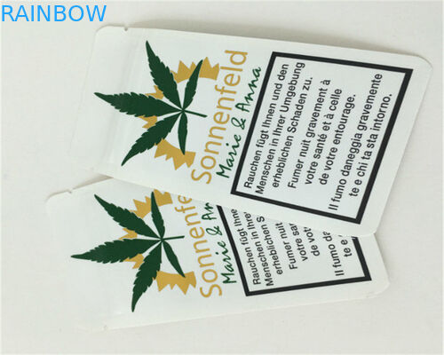 El claro de la parte delantera modificó las bolsas de papel para requisitos particulares para el polvo/el caramelo/el café