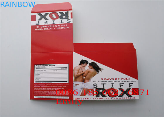 Ampolla plástica de la impresión ULTRAVIOLETA que empaqueta el tamaño modificado para requisitos particulares para las píldoras medicinales