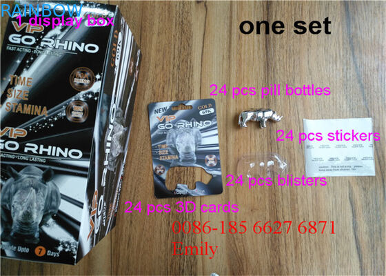 Tarjeta material de papel de la ampolla que empaqueta para todas las cápsulas del poder del pene de la naturaleza FX9000