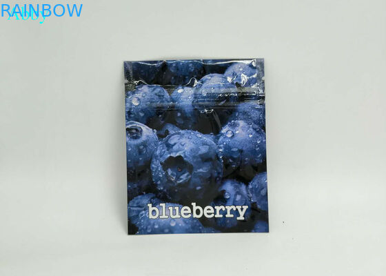 Bolsa que empaqueta, bolsos de empaquetado de la hoja del sello del lado de Thress de la hoja de la cerradura de la cremallera para la licencia de la flor de la semilla