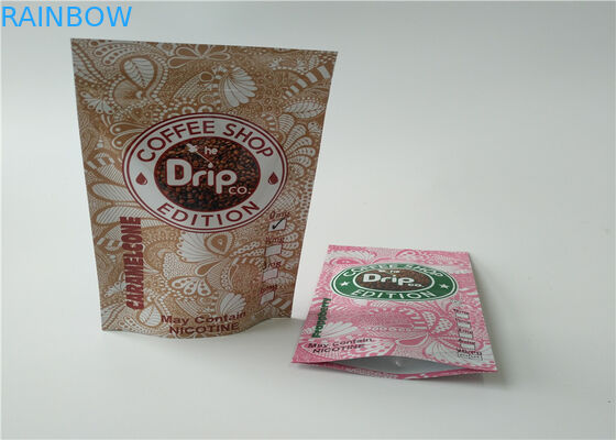 Material mate de empaquetado del incienso herbario OPP del papel de aluminio con color transparente