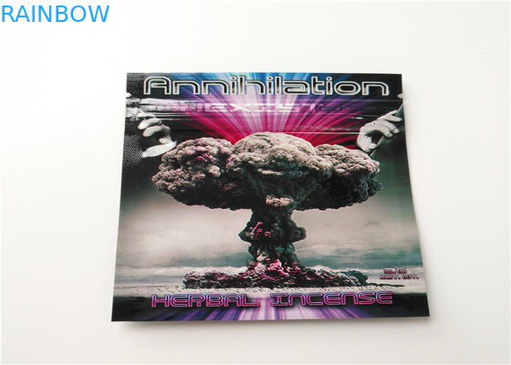Incienso herbario tamaño pequeño que empaqueta el logotipo de encargo impreso con la capa de aluminio laminada