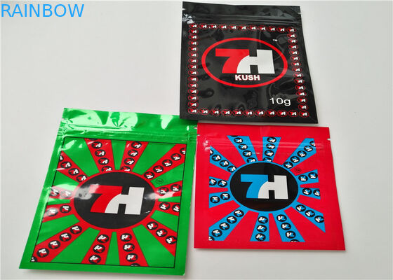 Incienso herbario tamaño pequeño que empaqueta el logotipo de encargo impreso con la capa de aluminio laminada