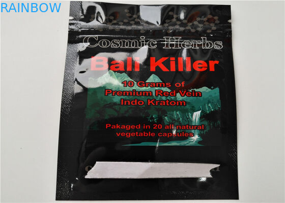 Incienso herbario tamaño pequeño que empaqueta el logotipo de encargo impreso con la capa de aluminio laminada