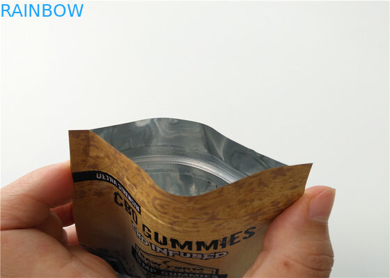 Incienso herbario tamaño pequeño que empaqueta el logotipo de encargo impreso con la capa de aluminio laminada