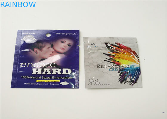 Abotone la impresión de empaquetado del fotograbado del incienso herbario del cierre con el sello hermético de la cremallera