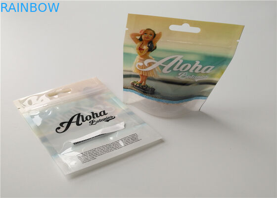 Abotone la impresión de empaquetado del fotograbado del incienso herbario del cierre con el sello hermético de la cremallera