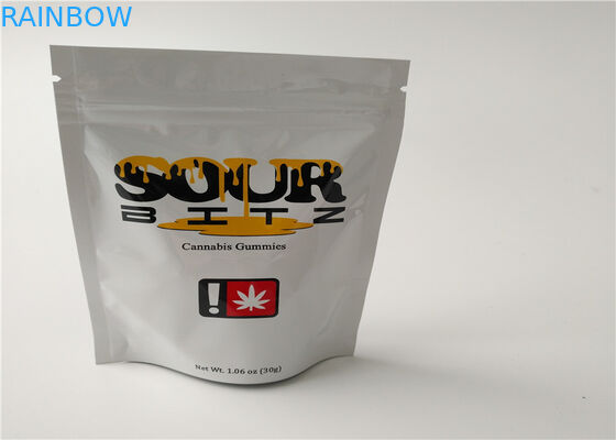 Acabamiento mate de empaquetado del incienso herbario del reforzador del rinoceronte con el re - cremallera cerradiza