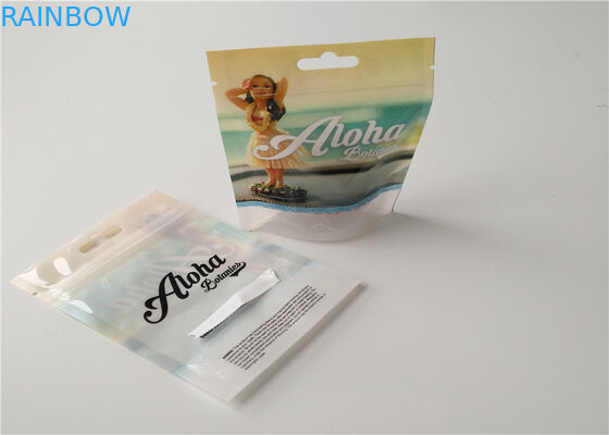 Incienso herbario que se puede volver a sellar que empaqueta, bolsos plásticos de THC de la cremallera para el empaquetado de la píldora