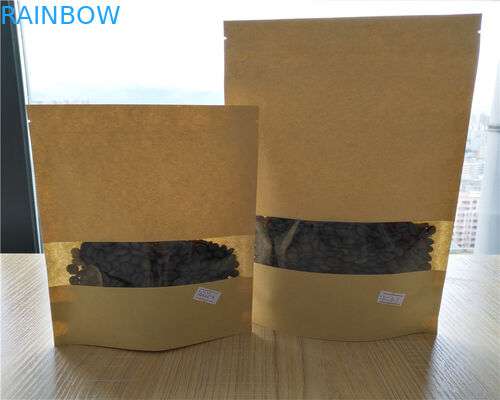 La comida que se puede volver a sellar del papel de la cremallera empaqueta la impresión a todo color de alta resistencia para la nuez de los frutos secos