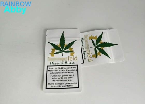 El papel de aluminio de Matt del oro de la impresión empaqueta el escudete 10000 MOQ del lado de la barrera de gas