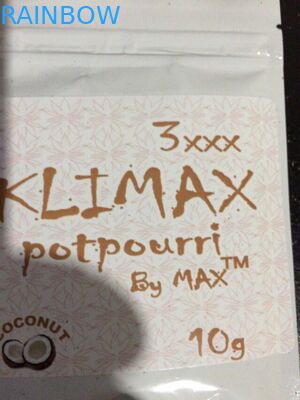 Incienso herbario que empaqueta, bolsos plásticos de la prueba del olor de la cremallera para el acondicionamiento de los alimentos
