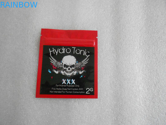 Incienso herbario que empaqueta, bolsos plásticos materiales de la alta barrera de la cremallera del PE