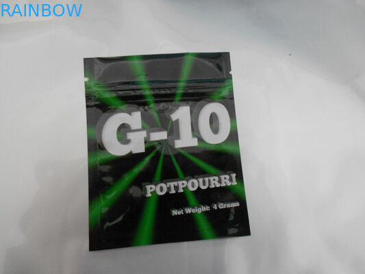 Empaquetado herbario auto-adhesivo del incienso respetuoso del medio ambiente para las cápsulas de CBD