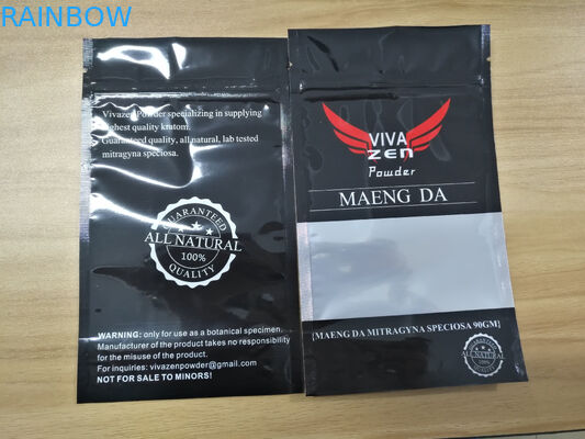 3 color impreso aduana lateral franco - 20180816 - 9 de la prenda impermeable de la bolsa del sello del gramo tres