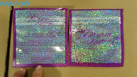 3 color impreso aduana lateral franco - 20180816 - 9 de la prenda impermeable de la bolsa del sello del gramo tres