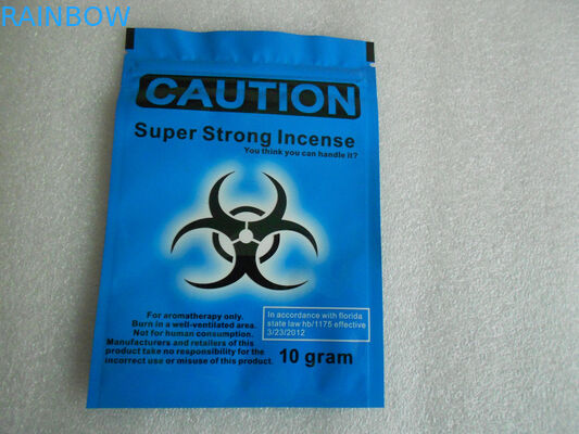 Materiales laminada se levantan la impresión del rotograbado de la bolsa con el agujero redondo de la caída