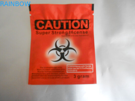 Materiales laminada se levantan la impresión del rotograbado de la bolsa con el agujero redondo de la caída