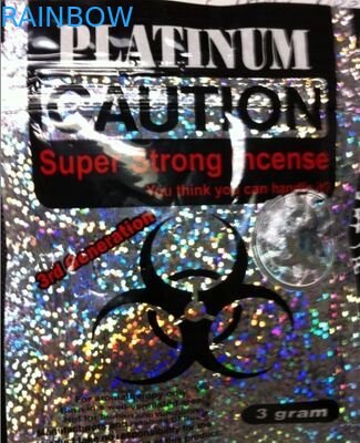 Materiales laminada se levantan la impresión del rotograbado de la bolsa con el agujero redondo de la caída