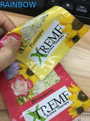 Incienso herbario que empaqueta, bolsos médicos de la flor de CBD del papel de aluminio con ocho colores