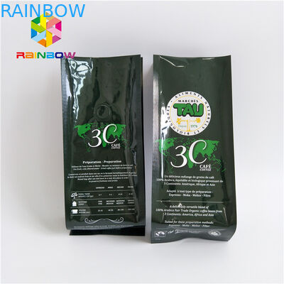 Superficie de empaquetado de Matt de los bolsos de la hoja grande de la capacidad para las galletas/el bolso de café del condimento del té