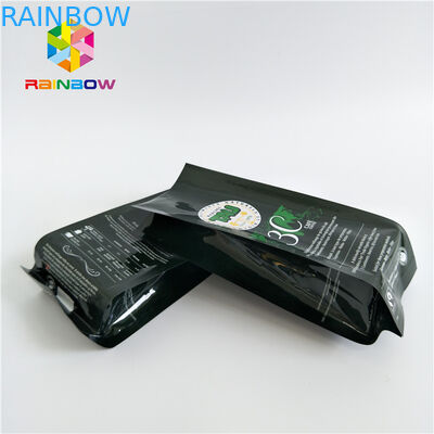 Superficie de empaquetado de Matt de los bolsos de la hoja grande de la capacidad para las galletas/el bolso de café del condimento del té